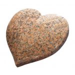 Coeur bombé granit