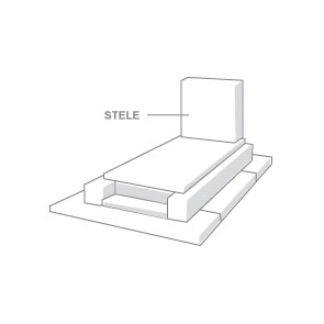 Composition d’un monument funéraire