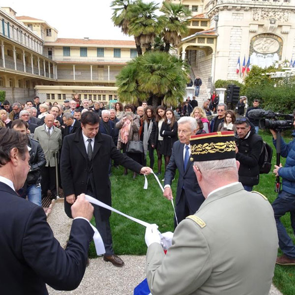 Réalisation de plaques commémoratives pour le lycée Masséna à Nice