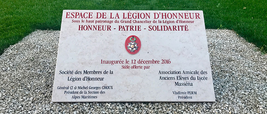 plaque légion d'honheur