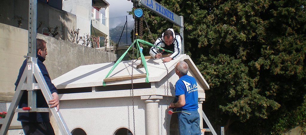 Marbrier funéraire Alpes Maritimes