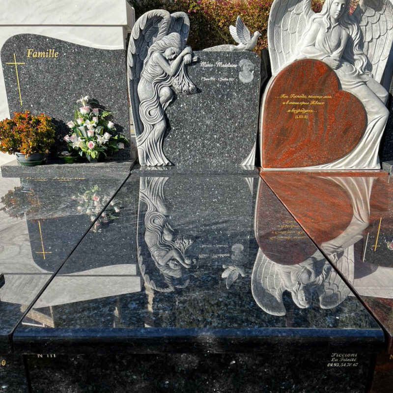 Monument granit labrador bleu