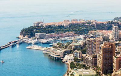 Monuments funéraires au cimetière de Monaco