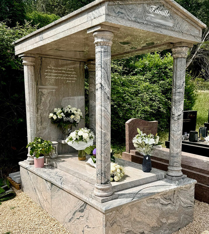 Chapelle funéraire unique à Antibes