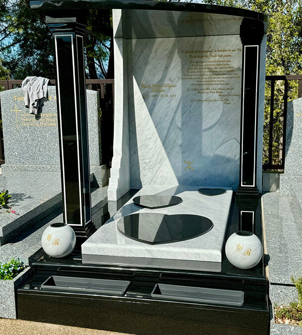 Un monument funéraire entre inspiration et originalité